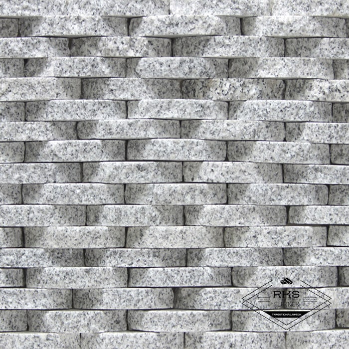 Фасадный камень Плетёнка — Гранит Белла Уайт в Саратове